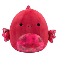 SQUISHMALLOWS Pliš, 40 cm, Barella - riba boje maline