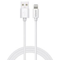 SAVIO Kabel USB 2.0 USB-A na USB-C/Lightning 2 m bijeli CL-193