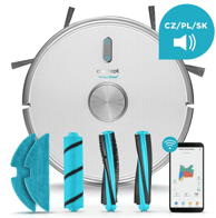 CONCEPT Robotski usisavač s mopom VR3125 Perfect Clean Laser, 2 u 1