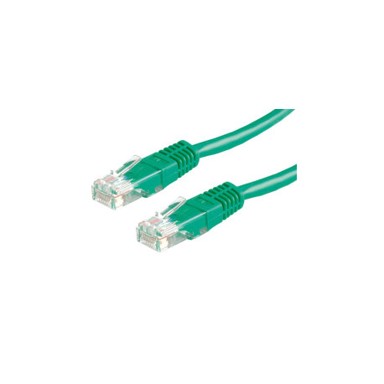 ROLINE VALUE UTP mrežni kabel, Cat.6, 5.0m, zeleni