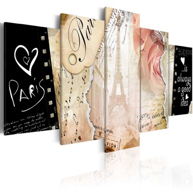 Slika Old postcard 100x50