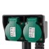 ENTAC Garden Socket produžni kabel O1S 2 utičnice 5 m IP44