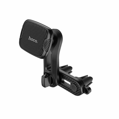 HOCO Držač za auto CA68 Sagittarius magnetski držač, kut rotacije 360°, za dvostruku ventilaciju, crna