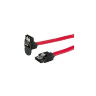 ROLINE Kabel SATA III, 6Gbit/s, kutni, 0,5 m