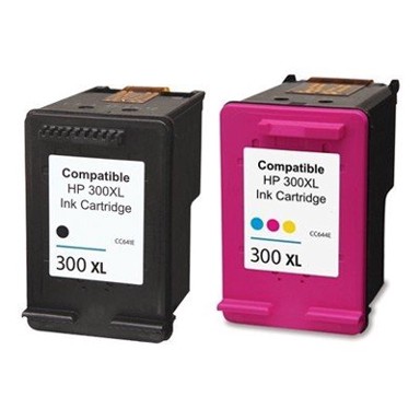 TONER123 Zamjenske tinte komplet HP 300XL / CN637EE, crna, boja