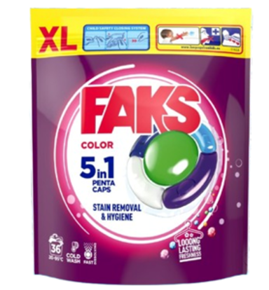 FAKS Penta kapsule Color, 36 kom