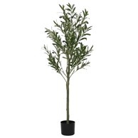 Umjetno stablo MASLINA 450 listova 120 cm zeleno