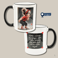Unikatna šalica s porukom, motivacijski dizajn i mogućnost personalizacije