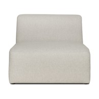 SCANDIC Bež/krem modularna sjedeća garnitura Roxy, 90x98x73 cm
