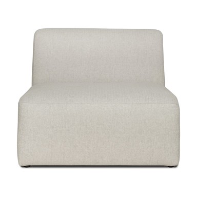 SCANDIC Bež/krem modularna sjedeća garnitura Roxy, 90x98x73 cm