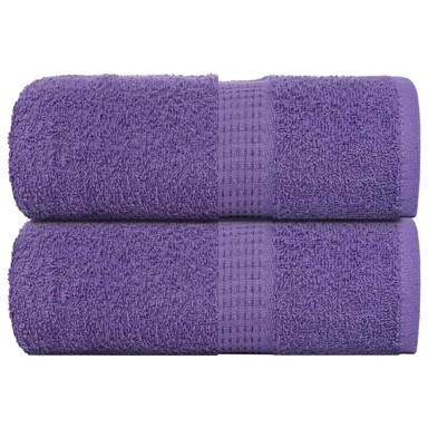 Ručnici za goste Frogn, 2 kom., 30 × 50 cm, 360 g/m², ljubičasti