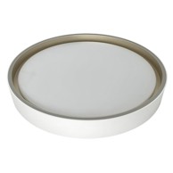 FEROTEHNA Plafonjera LED Leah, 24W, 1440 lm, DIP CCT 3000K/4000K/6500K, IP20, promjer 40 cm, zlatno-bijela