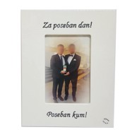 Poklon za vjenčanog kuma, Okvir za fotografije