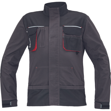 CERVA Radna jakna Reusel, antracit/crvena, 50