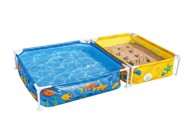 BESTWAY Dječji bazen i pješčanik s okvirom 213x122x30,5 cm