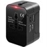 Putni adapter za utičnice USA UK i cijeli svijet s USB-C PD punjačem, bijela
