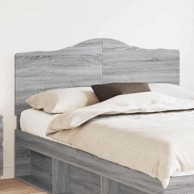 Uzglavlje za krevet 160 cm sonoma, sivo