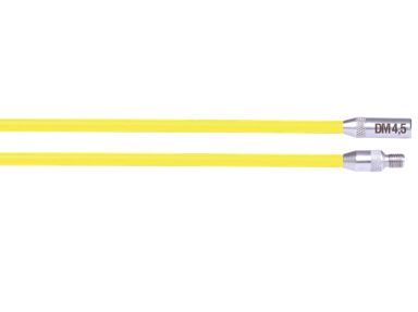 Fleksibilne šipke za provlačenje RUNPOSTICKS Ø 4,5 mm, 2x 1 m, žuti/lako savitljivi