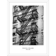 STYLER Bijeli zidni okvir Florida, 33 x 43 cm