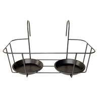 ESSCHERT DESIGN Metalni držač tegli za cvijeće Duo, metal, prirodna