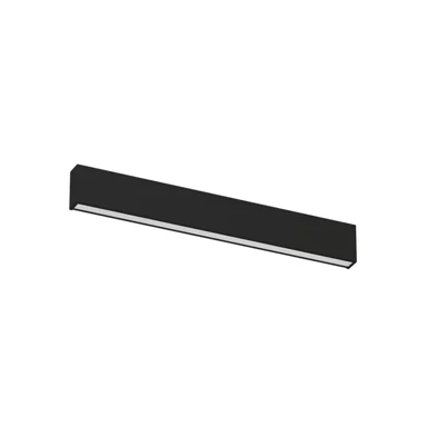 Zidna svjetiljka Box, 3839 lm, 4000 K, IP40, crna