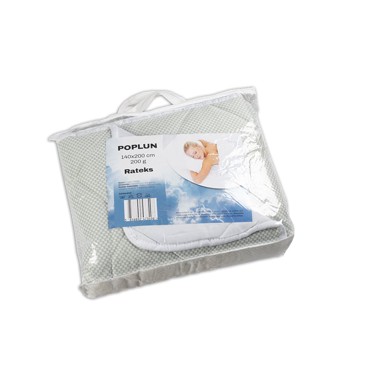 RATEKS Poplun, 140x200 cm, 200 g