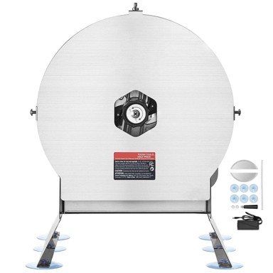 VEVOR Rezač povrća podesive debljine 0-12 mm 410 x 300 x 380 mm nehrđajući čelik