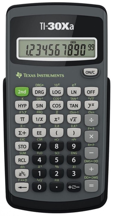 TEXAS INSTRUMENTS Kalkulator TI-30XA, tehnički
