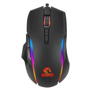 MARVO Miš Scorpion G945, žičani, crni