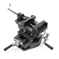 WILTEC Strojni križni stol 2-osi 100 mm rotacijski