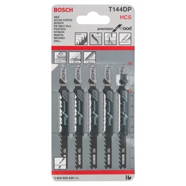 BOSCH List ubodne pile T144DP, 5 komada