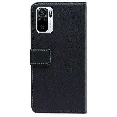 MOBILIZE PU kožna futrola tipa knjige za Xiaomi Redmi Note 10/Redmi Note 10S/POCO M5s, crna