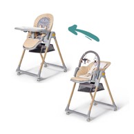 KINDERKRAFT Hranilica Lastree s drvenim nogama