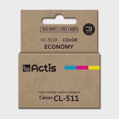 ACTIS Tinta za pisač KC-511R, zamjena za Canon CL-511, standardna, 12 ml, boja