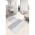MILA HOME Sive kupaonske prostirke u setu 2 kom 60x100 cm
