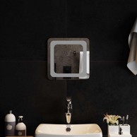 LED Kupaonsko ogledalo 30 × 30 cm, prozirno
