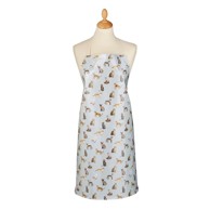 COOKSMART Plava pregača s vezicama Curious Cats