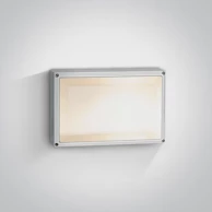 Plafonjera, 2xE27, 75W, IP54, DM67208B/W, bijela