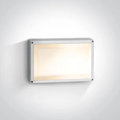 Plafonjera, 2xE27, 75W, IP54, DM67208B/W, bijela
