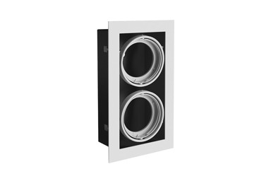 Ugradna zakretna armatura Pireo, GU10, siva