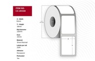 CAPTURE LB3168 termalne etikete 52x28 mm, /rola, 2100 kom.