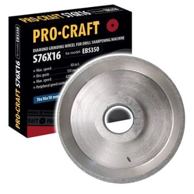 PROCRAFT Brusni kotač za višenamjensko oštrenje S76X16 / EBS350