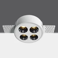 ONE LIGHT Ugradbena svjetiljka trimless led 10w ww ip20 38deg 230v dark light bijela dm10110htr/w/w