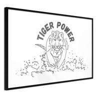 Poster Inner Tiger 45x30