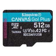 KINGSTON Memorijska kartica Canvas Go Plus MicroSDXC SDCG4/512GBSP, 512GB, Class 10