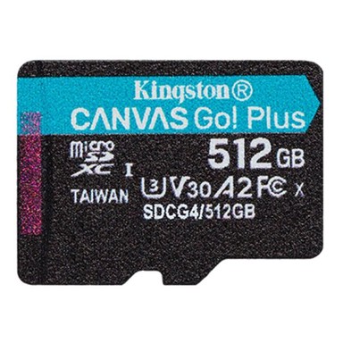 KINGSTON Memorijska kartica Canvas Go Plus MicroSDXC SDCG4/512GBSP, 512GB, Class 10