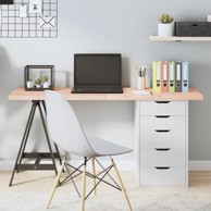 Stolna ploča 140 x 60 x 4 cm od netretirane masivne hrastovine