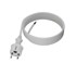 Kabel za napajanje s ravnim utikačem 3 m 3 x 1,5 mm² 16 A IP44, bijeli