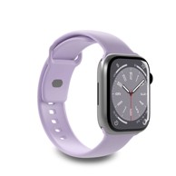 PURO Remen za pametni sat Icon za Apple Watch 42/44/45/49 mm, silikonski, lavanda, 2 kom