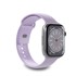 PURO Remen za pametni sat Icon za Apple Watch 42/44/45/49 mm, silikonski, lavanda, 2 kom